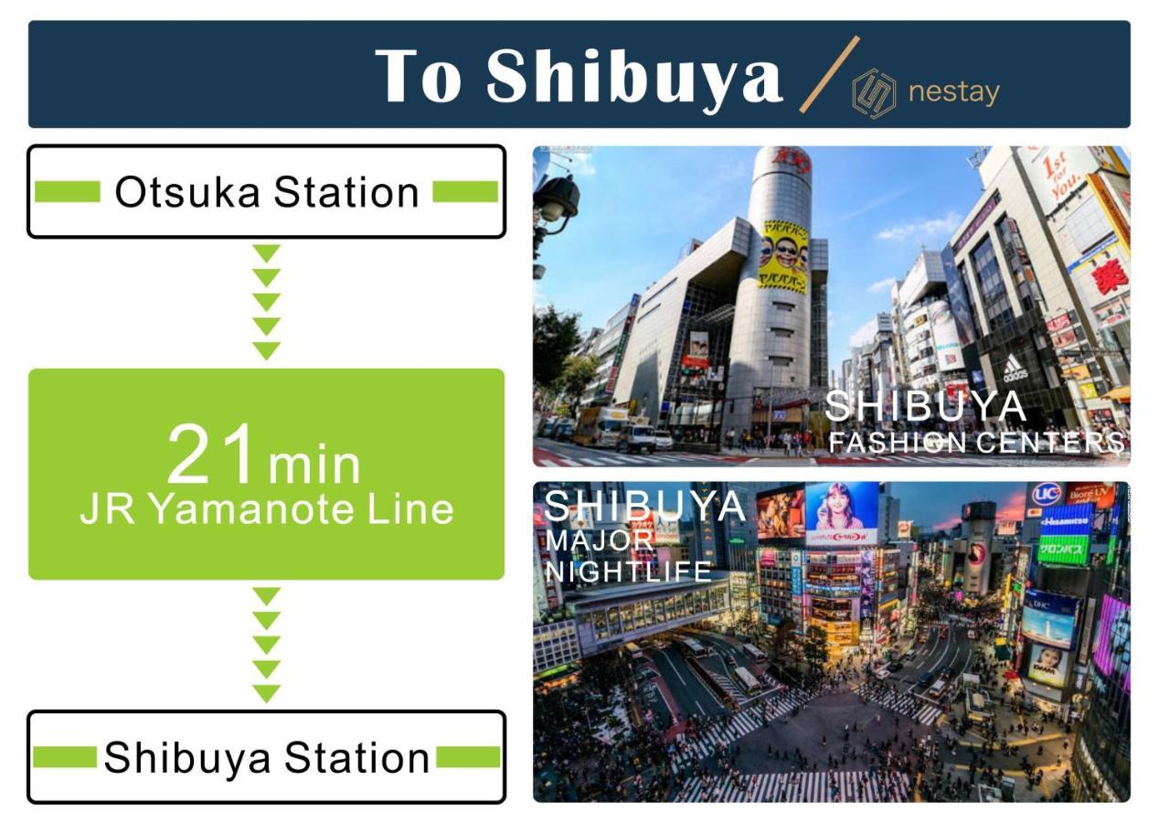 Nestay Villa Tokyo Otsuka Exteriör bild