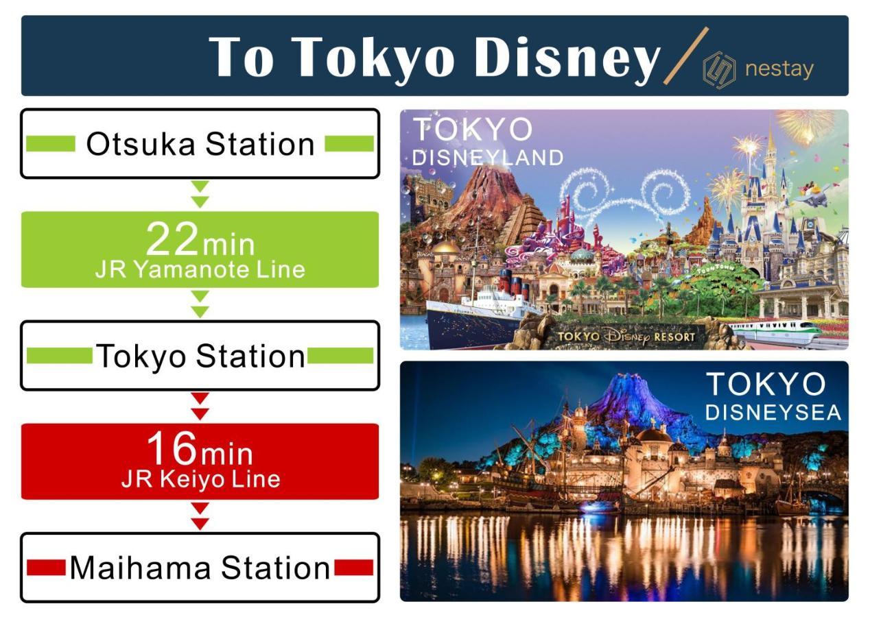Nestay Villa Tokyo Otsuka Exteriör bild