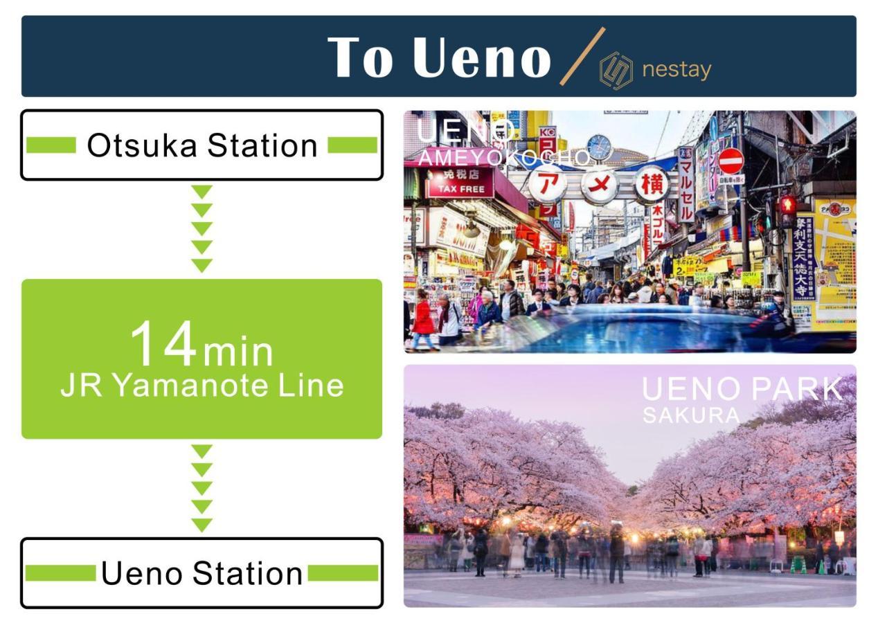 Nestay Villa Tokyo Otsuka Exteriör bild